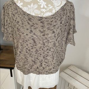 🌿3/$30🌿 Moth short sleeve sweater top